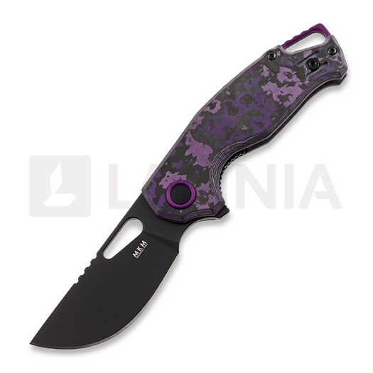 MKM Knives Vincent PVD összecsukható kés, Purple Haze CF MKVCV-CPD