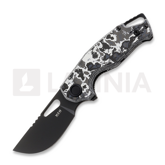 MKM Knives Vincent PVD kääntöveitsi, White Storm CF MKVCV-CWD