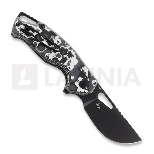 MKM Knives Vincent PVD foldekniv, White Storm CF MKVCV-CWD