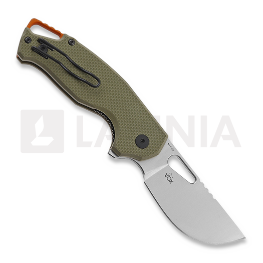 MKM Knives Vincent Satin foldekniv, G10 Green MKVCN-GGS