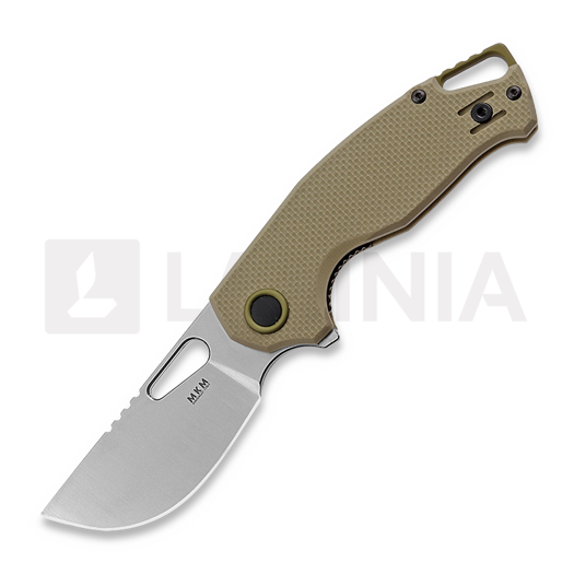MKM Knives Vincent Satin 접이식 나이프, G10 Tan MKVCN-GTS