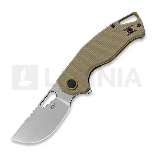 Couteau pliant MKM Knives Vincent Satin, G10 Tan MKVCN-GTS
