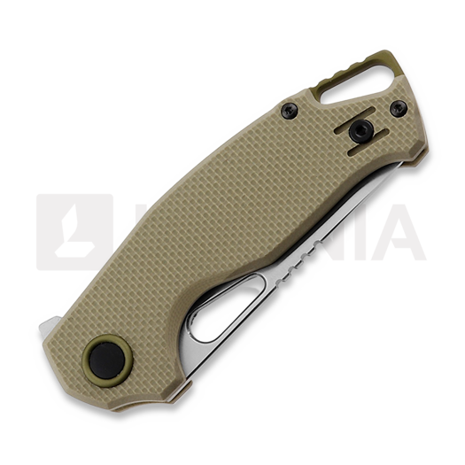 MKM Knives Vincent Satin folding knife, G10 Tan MKVCN-GTS