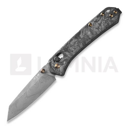 MKM Knives Yipper - Damascus - CF kääntöveitsi, Limited Edition MKYP-D