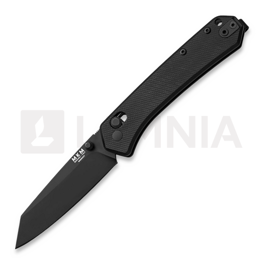 MKM Knives Yipper - MagnaCut - G10 kääntöveitsi, musta MKYP-GBKB