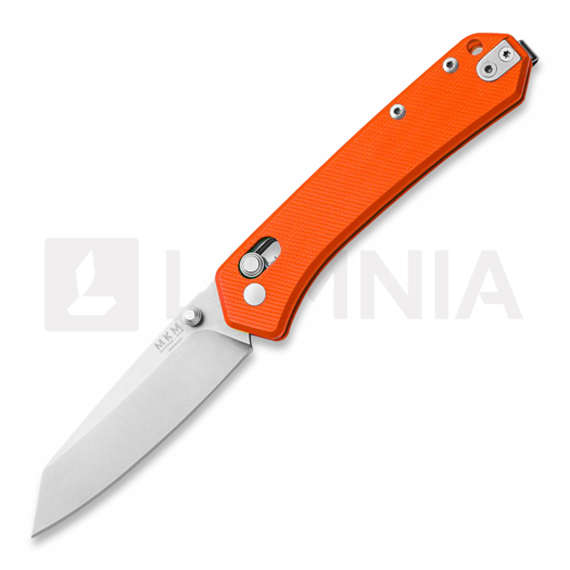 Liigendnuga MKM Knives Yipper - MagnaCut - G10, oranž MKYP-GOR