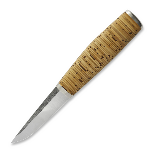 ML Custom Knives Birch bark 2, brown sheath