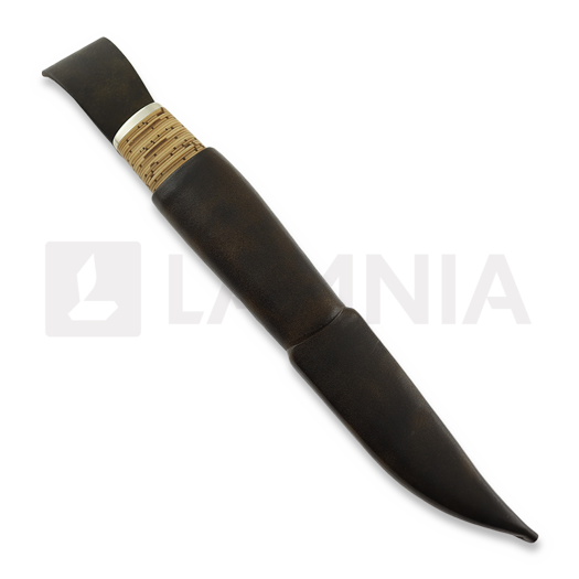 ML Custom Knives Birch bark 5, black sheath