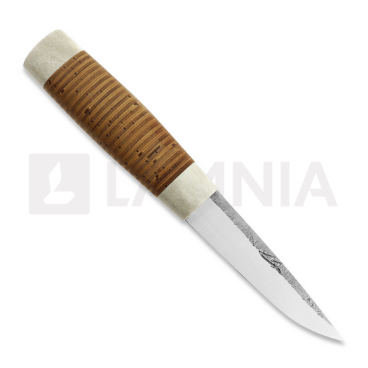 ML Custom Knives Birch Bark, reindeer horn, carbon steel