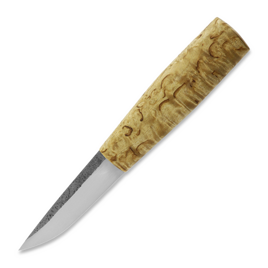 ML Custom Knives Carpenter's Puukko, Curly Birch