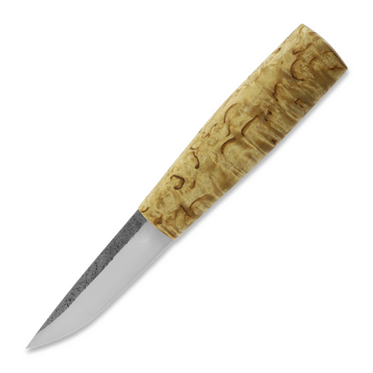 ML Custom Knives Carpenter's Puukko, Curly Birch