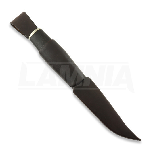 ML Custom Knives Damascus 3, gaboon ebony