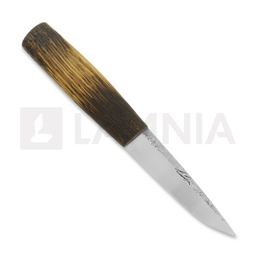 ML Custom Knives Maasepän puukko, burned oak