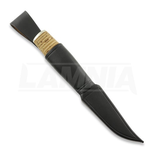 ML Custom Knives Magnacut, birchbark/nickel silver