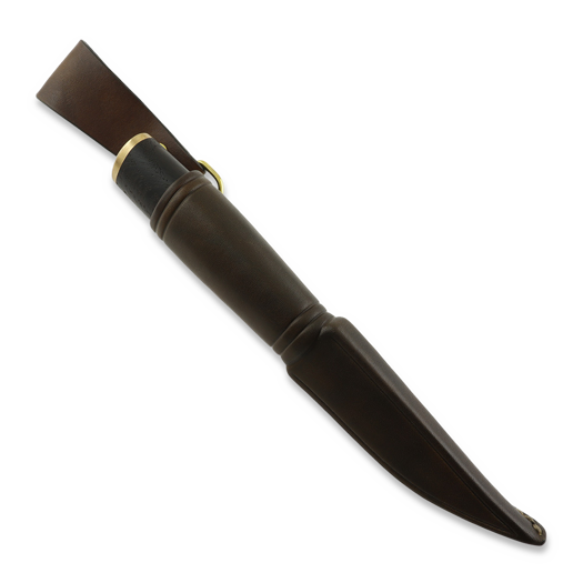 ML Custom Knives Magnacut Puukko, Smoky Oak