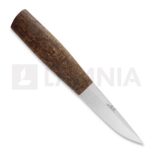 ML Custom Knives Puukko, CPM Magnacut, stained curly birch2