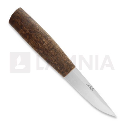 ML Custom Knives Puukko, CPM Magnacut, stained curly birch2