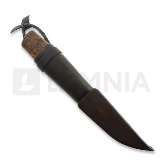 ML Custom Knives Puukko, CPM Magnacut, stained curly birch2