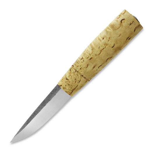 ML Custom Knives Puukko Knife, Curtly Birch
