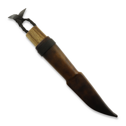 ML Custom Knives Puukko knife, deer horn
