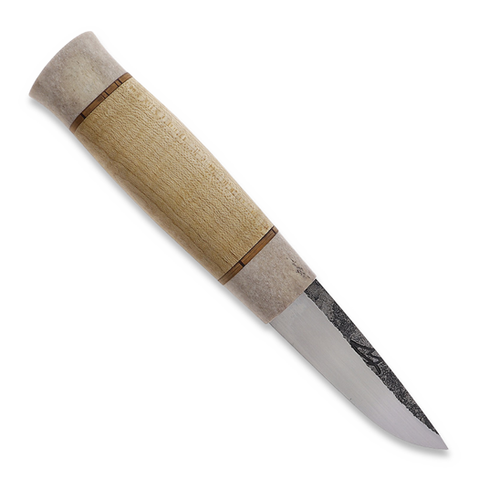 ML Custom Knives K&auml;ytt&ouml;puukko, poronsarvi