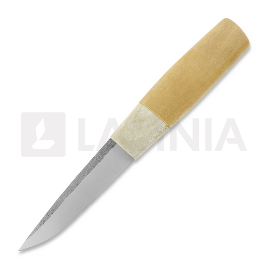 ML Custom Knives Utility Puukko kniv, horn-apple