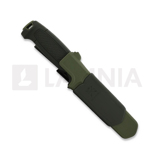 Morakniv Amberg bushcraft knife, green 14549