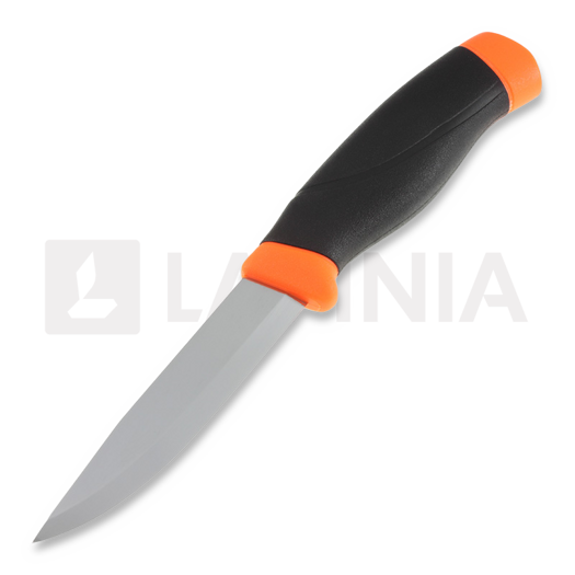 Cuțit bushcraft Morakniv Companion HeavyDuty F (C) - Carbon Steel - Orange 12495