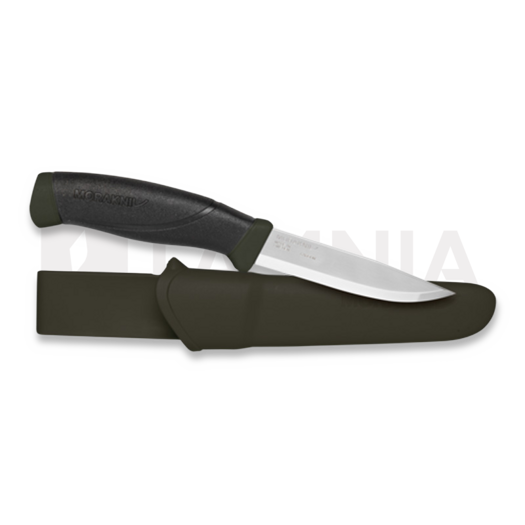 Morakniv Companion MG (C) - Carbon Steel - Olive Green 11863