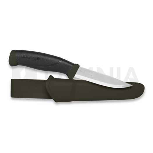 Morakniv Companion MG (C) - Carbon Steel - Olive Green 11863