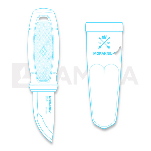 Morakniv Eldris + Neck Kit - Stainless Steel