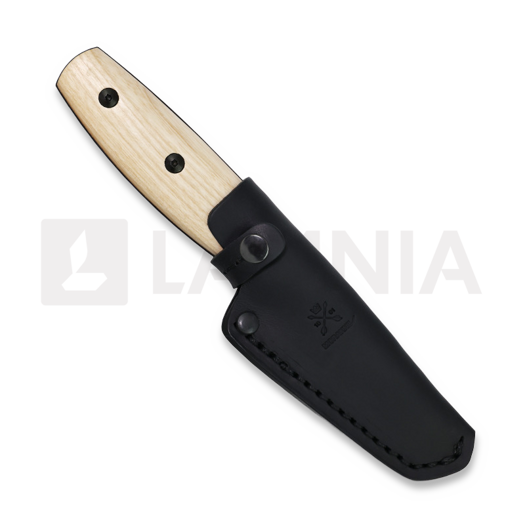 Morakniv Finn Black Blade peilis, ash wood 14083