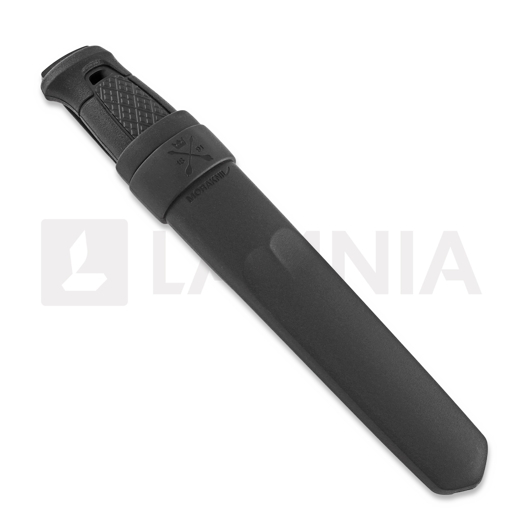 Morakniv Garberg Black C (Polymer Sheath) - Carbon Steel - Black 13716