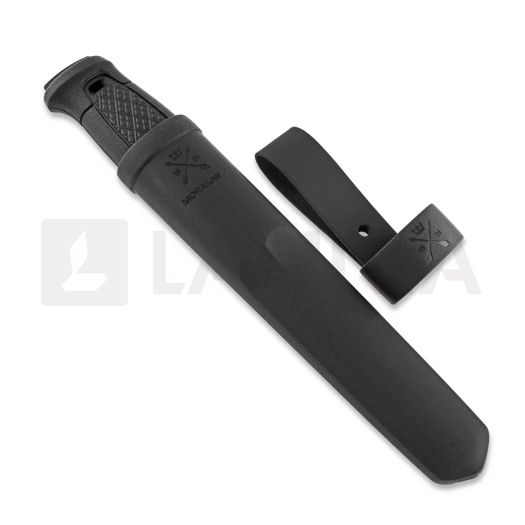 Morakniv Garberg Black C (Polymer Sheath) - Carbon Steel - Black 13716