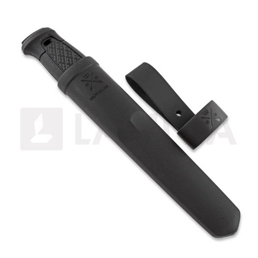 Morakniv Garberg Black C (Polymer Sheath) - Carbon Steel - Black 13716