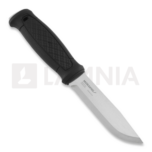 Morakniv Garberg (Leather Sheath) - Stainless Steel - Black kniv 12635