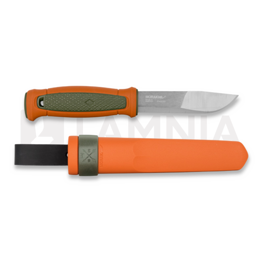 Morakniv Kansbol Hunting (S) - Olive Green / Burnt Orange 14236