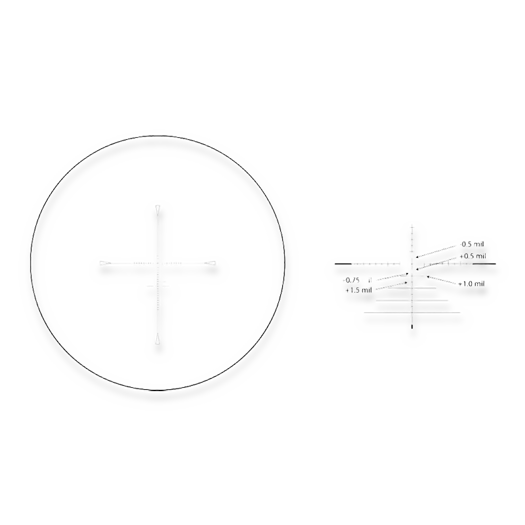 MTC Optics Mamba Lite 1" 3-12x42 gev&aelig;rsigte