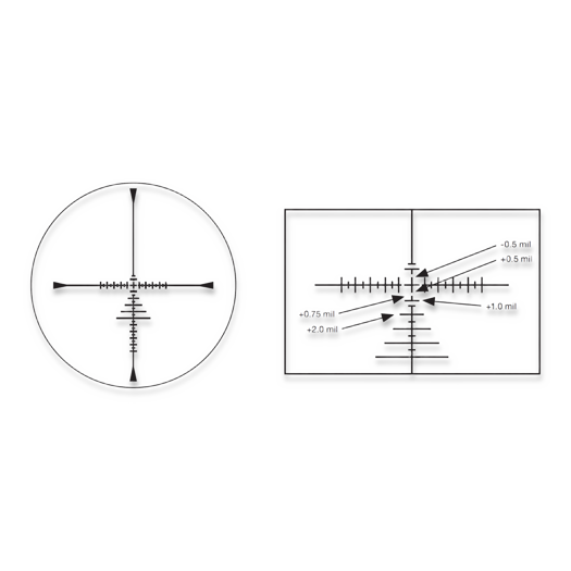 MTC Optics Viper Connect 3-12x32 SCB2 gev&aelig;rsigte