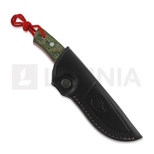 Nuga Muela Kodiak, green canvas micarta II