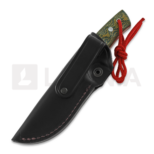 Nuga Muela Kodiak, green canvas micarta II