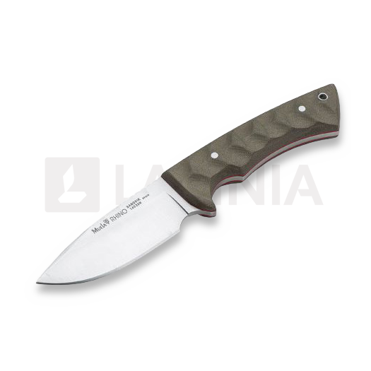 Muela Rhino Micarta hunting knife, green