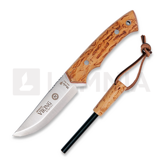 Muela Viking Curly Birch veitsi