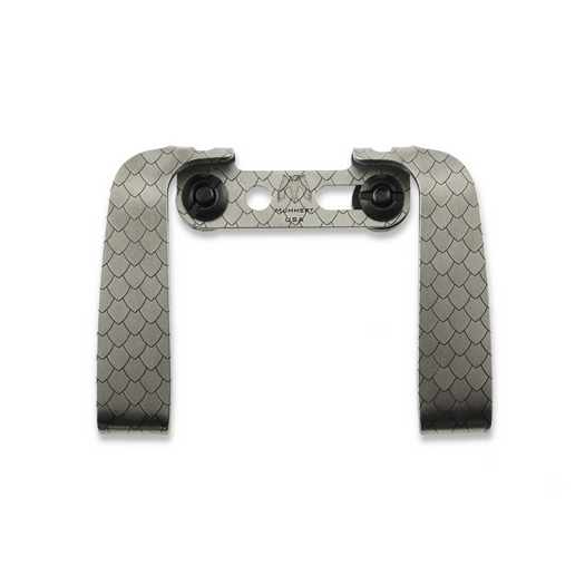 Mummert Knives Double Clip - Armor Scale
