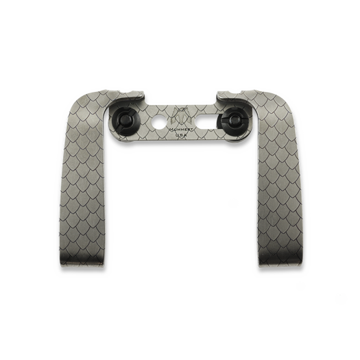 Mummert Knives Double Clip - Armor Scale