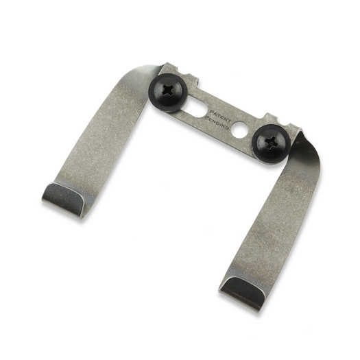 Mummert Knives Double Clip - Tumbled