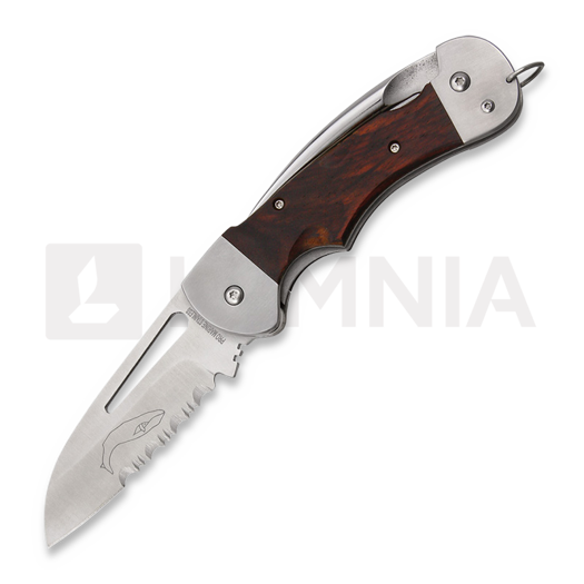 Myerchin Generation 2 Captain Pro Wood foldekniv, savtakket