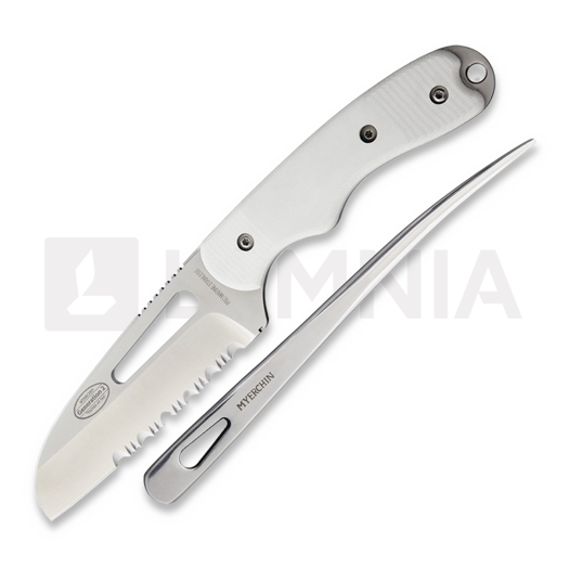 Myerchin Generation 2 Off Shore System G-10, 白色, 锯齿刀片