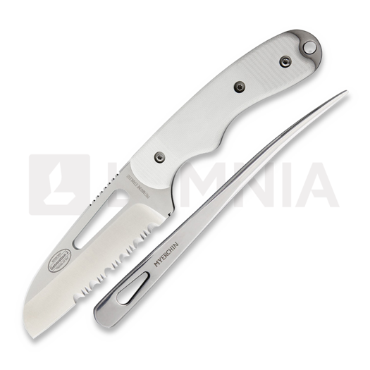 Myerchin Generation 2 Off Shore System G-10, ขาว, ขอบฟันเลื่อย