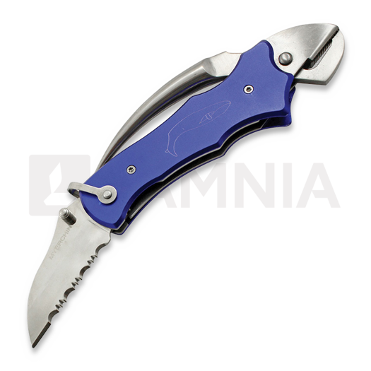 Coltello pieghevole Myerchin Sailors Tool, blu
